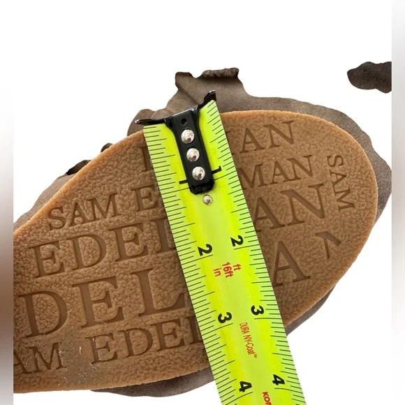 Sam Edelman Orlando suede knee-high boots with faux-fur cuff 9 - Picture 16 of 16